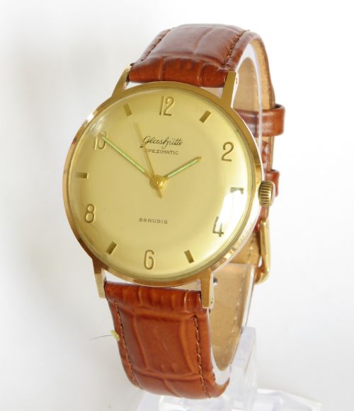 Gents 1960s Glashütte Spezimatic Wrist Watch