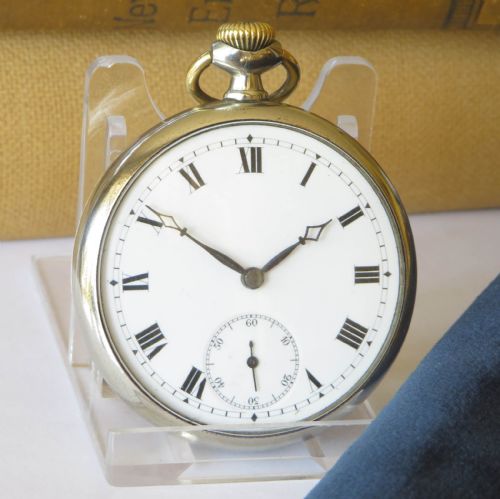 fig 1. Omega pocket watch, 1923