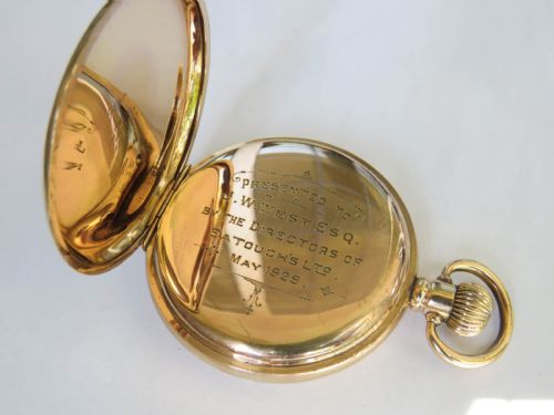 ANTIQUE ZENITH POCKET WATCH 1927 - ADDITIONAL PHOTO 3