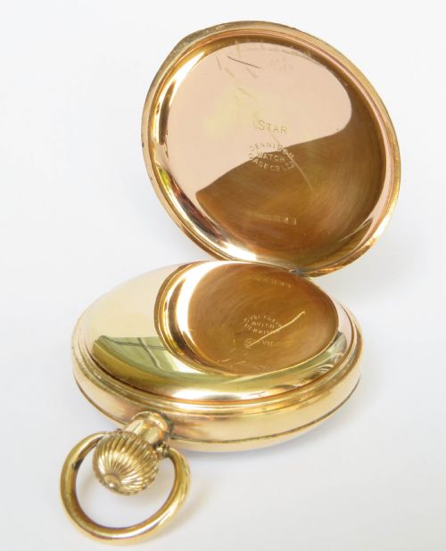 ANTIQUE ACME LEVER POCKET WATCH FOR H SAMUEL - ADDITIONAL PHOTO 3