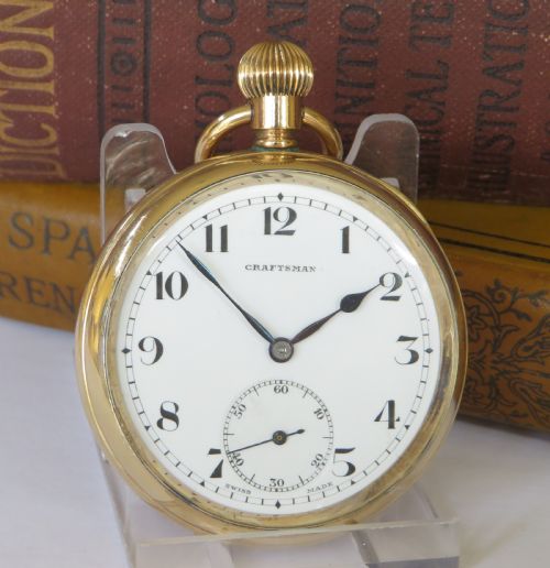 1930S CRAFTSMAN POCKET WATCH - ADDITIONAL PHOTO 1