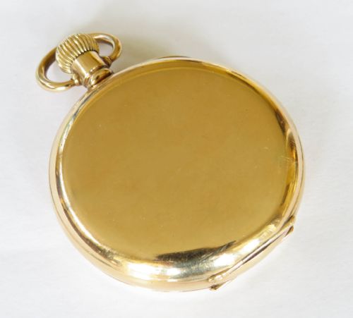 ANTIQUE CYMA FULL HUNTER POCKET WATCH - ADDITIONAL PHOTO 5