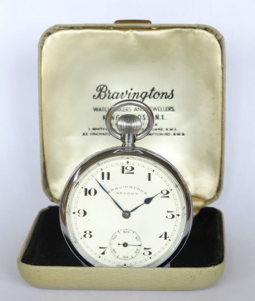 1950s Bravingtons Renown Pocket Watch