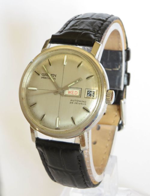 Gents 1960s Gruen Precision Auto-wind Wrist Watch
