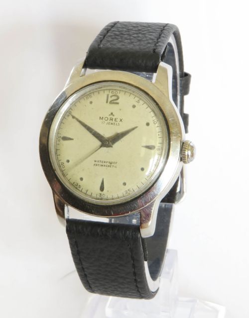 Gents 1950s Morex Wrist Watch by Montilier