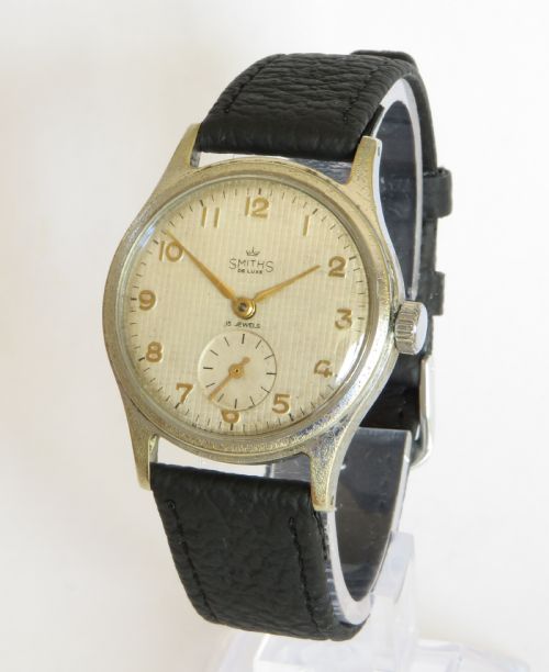 Gents 1950s Smiths De Luxe Wrist Watch