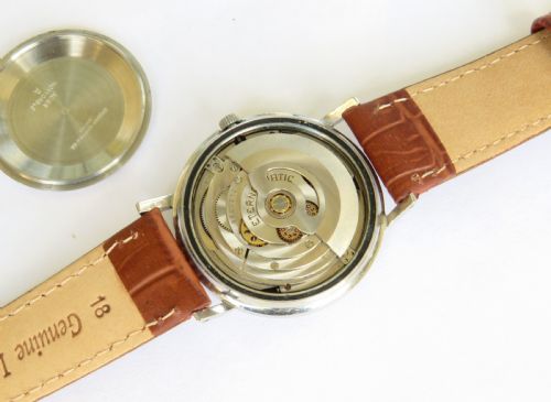fig 2. Gents Eterna-Matic Centenaire “61” wrist watch, 1964