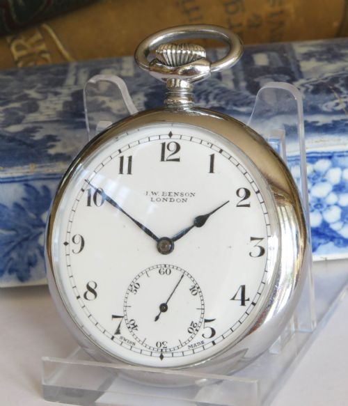 1940s Vertex Pocket Watch, J W Benson