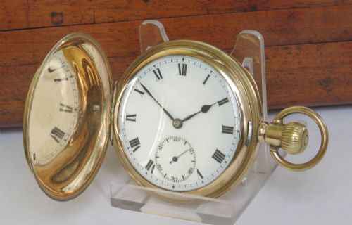 1930s Cyma Full Hunter Pocket Watch
