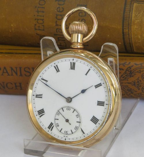 Antique 1930s Invar Pocket Watch