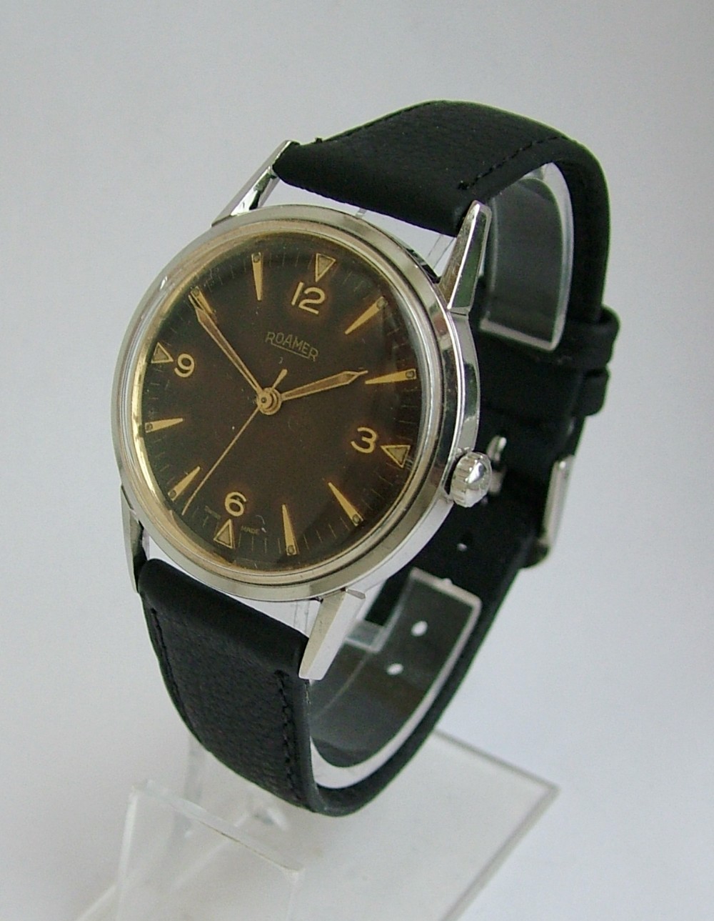 Gents 1950s Roamer hand winding wrist watch