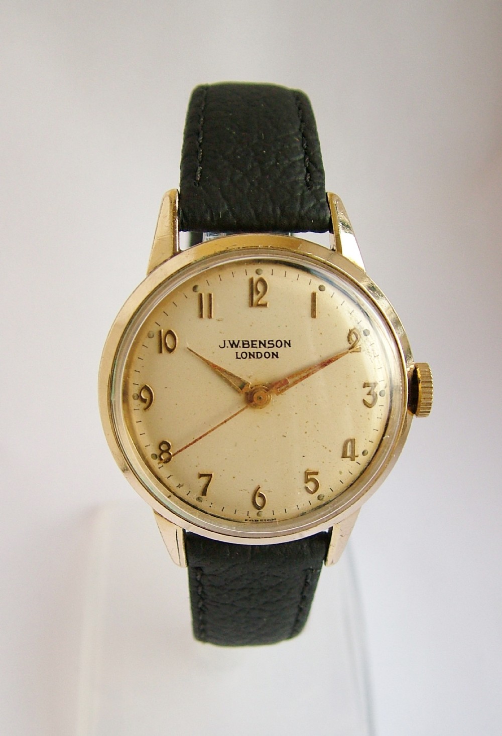 Vintage gents 1950s J.W.Benson London wrist watch