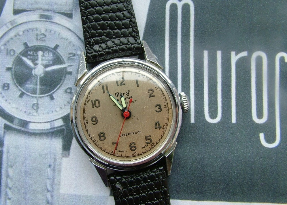 1940s Muros wrist watch