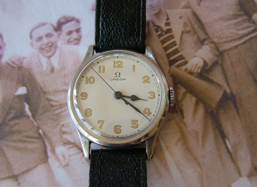 Gents WW2 Omega wrist watch, c1943
