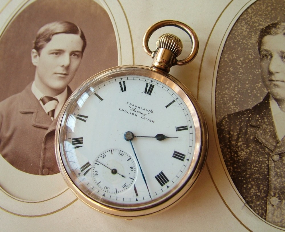 Frankland’s “Audrey” English Lever pocket watch