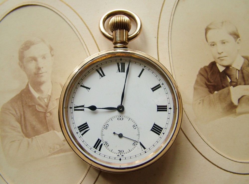 Antique pocket watch by Rotherham & Sons