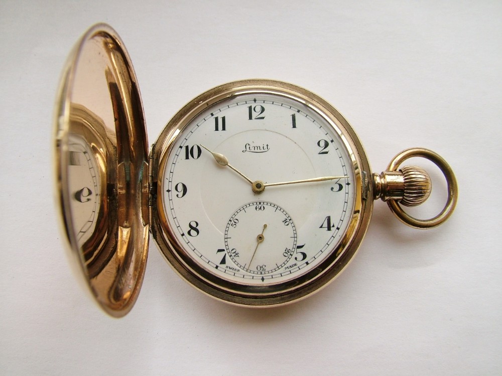 1920s Limit full hunter pocket watch