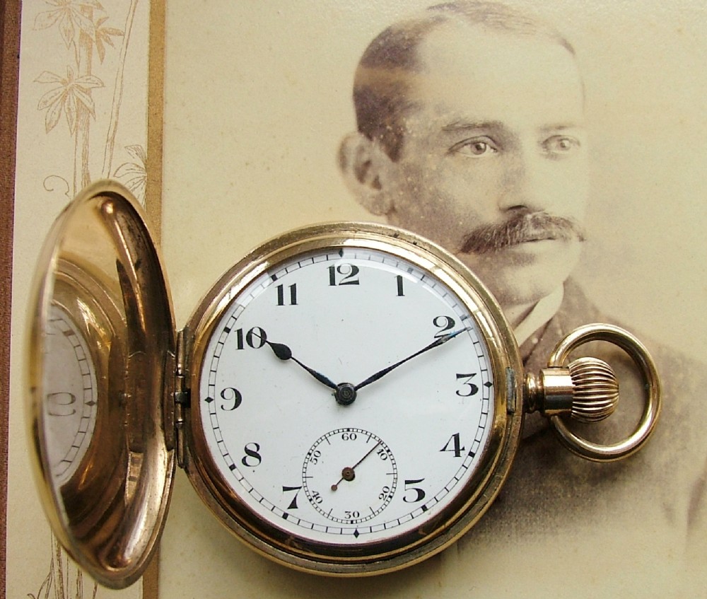  A vintage 1920s Syren full hunter pocket watch