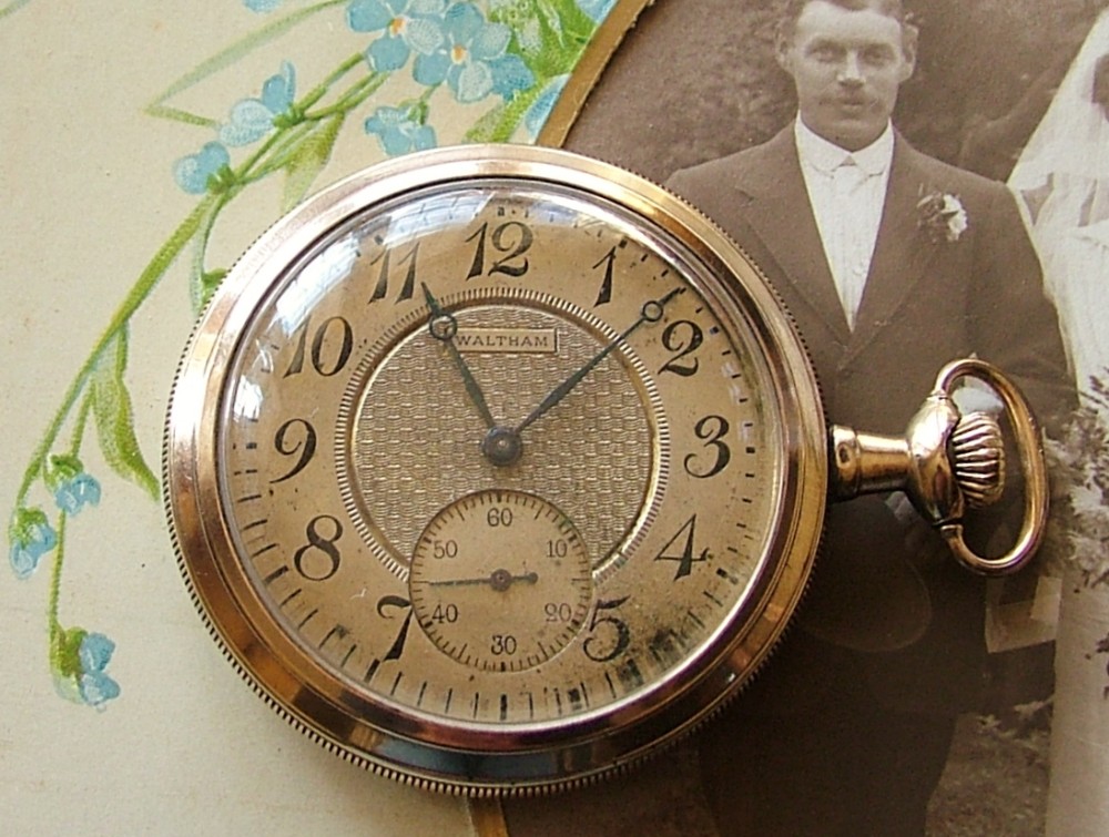 A 1922 Waltham pocket watch