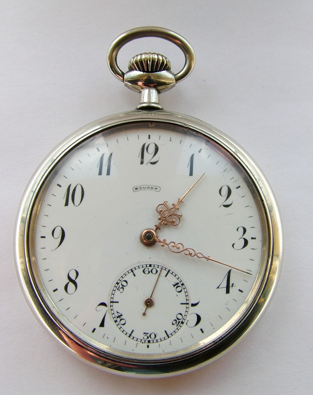 A 1920s pocket watch originally retailed in Sweden