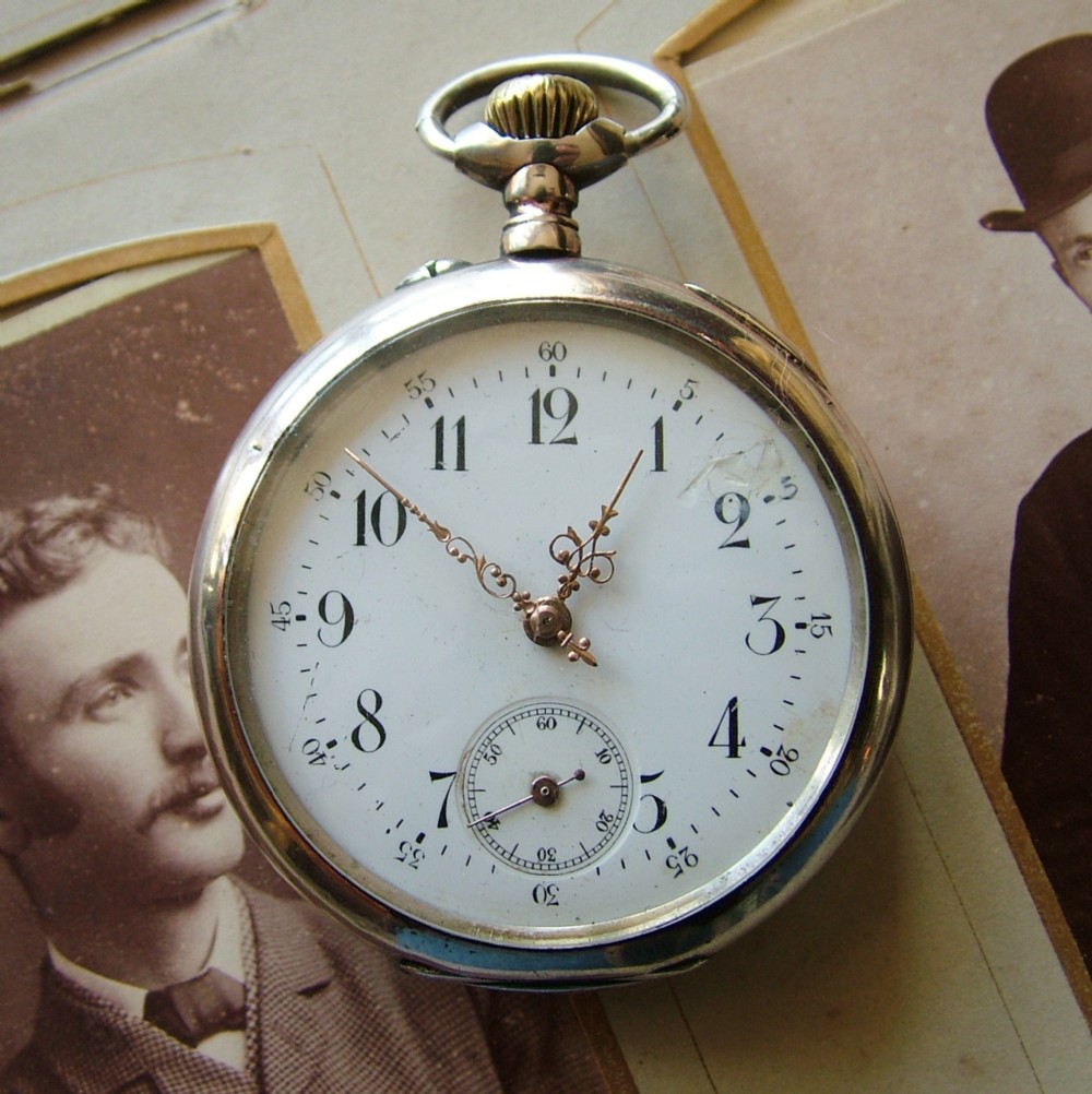 Antique Chopard pocket watch, circa 1910s