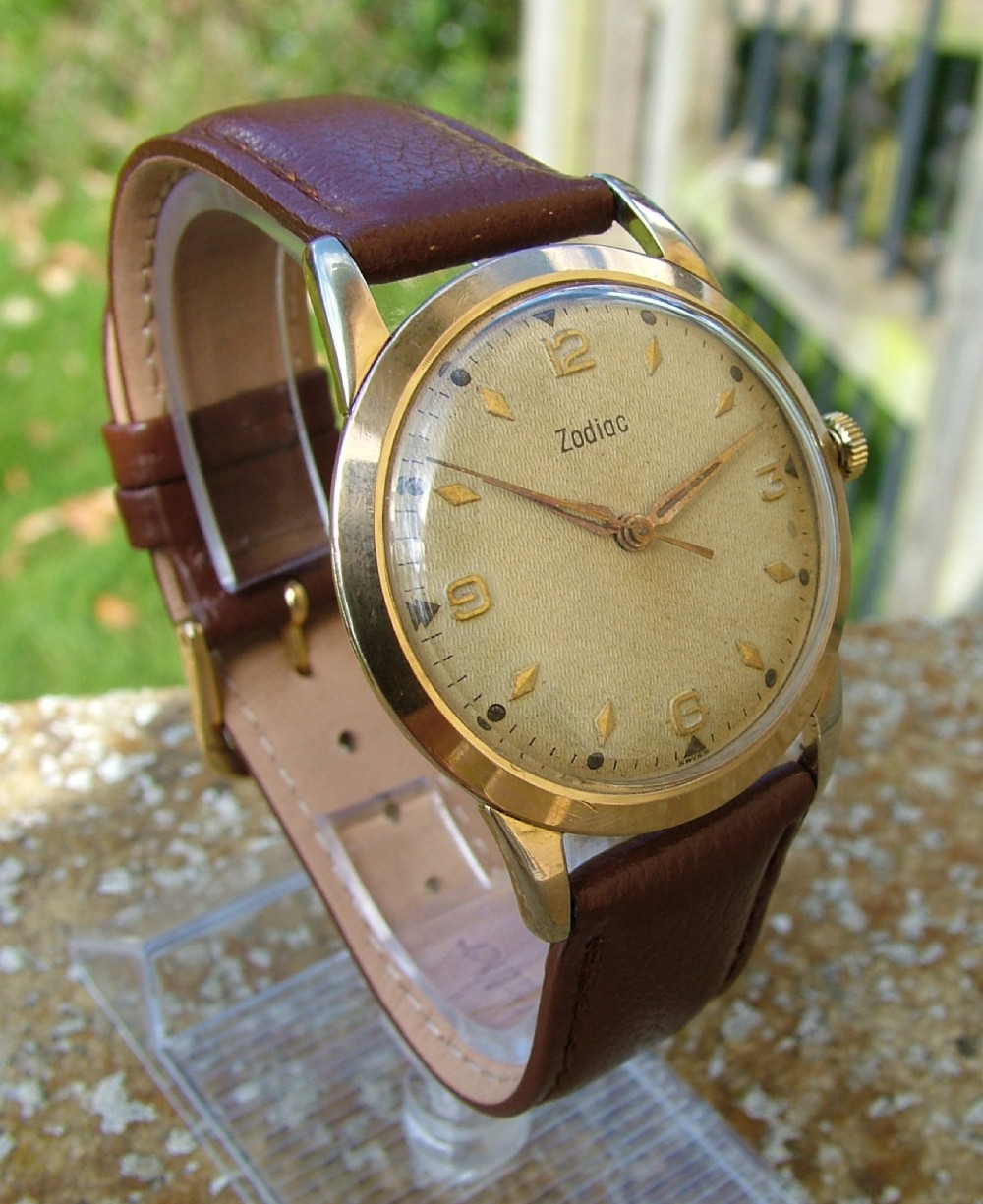 A gents 1950s Zodiac wristwatch