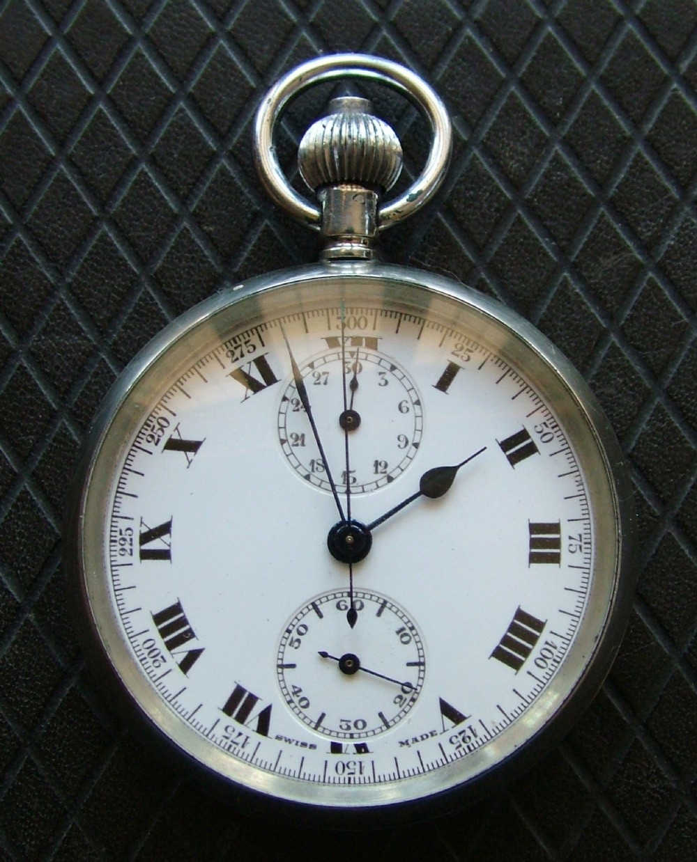 A 1920s Valjoux chronograph pocket watch