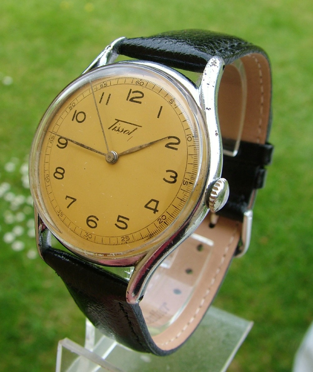 A gents WW2 Tissot wrist watch