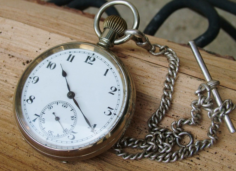 1920s Limit pocket watch and chain