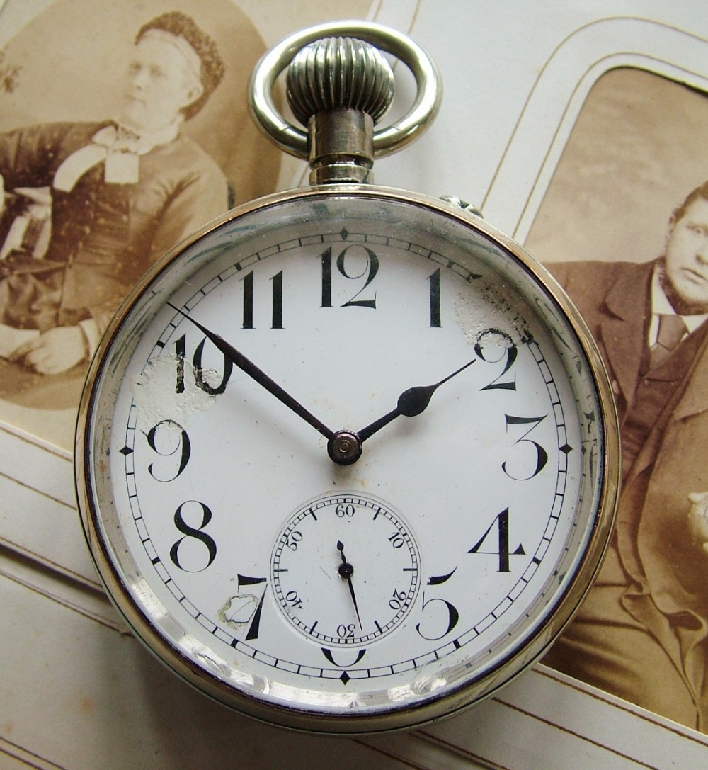 Antique Goliath pocket watch, Amédèe Douard