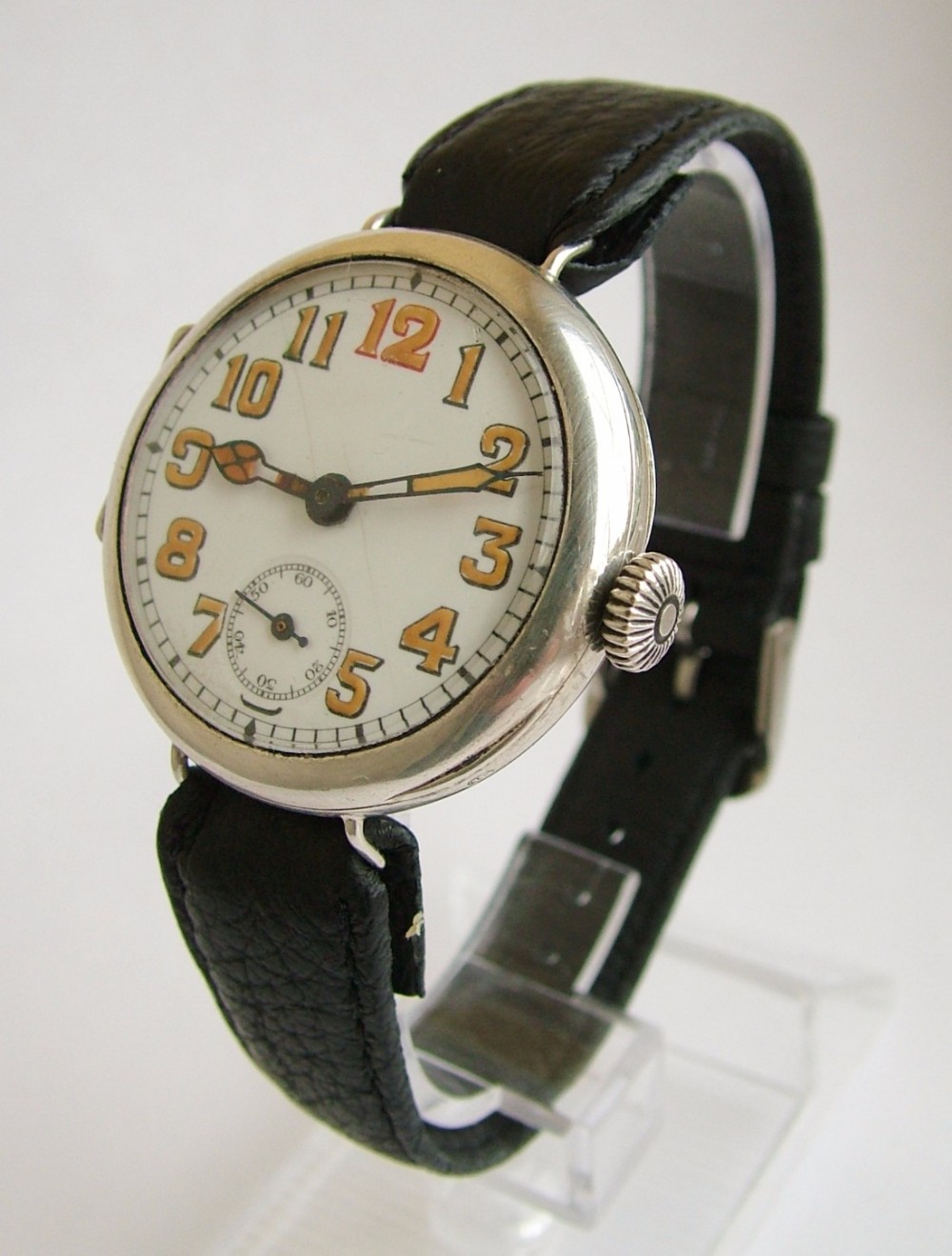 A gents WW1 silver Marvin trench watch