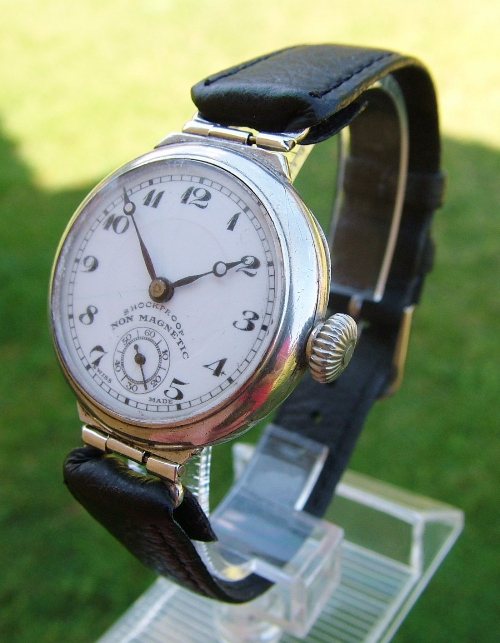 A gents silver Rotary wrist watch, 1918