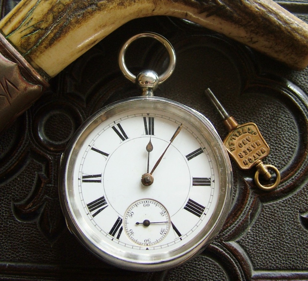 Antique fusee pocket watch, Dold, Peterborough