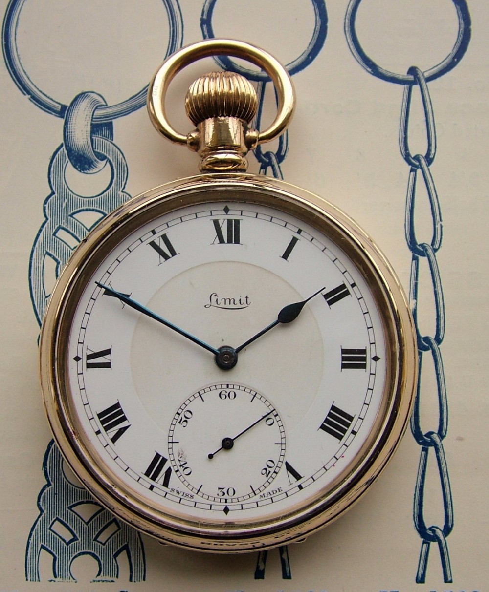 Antique Limit pocket watch, circa 1910s