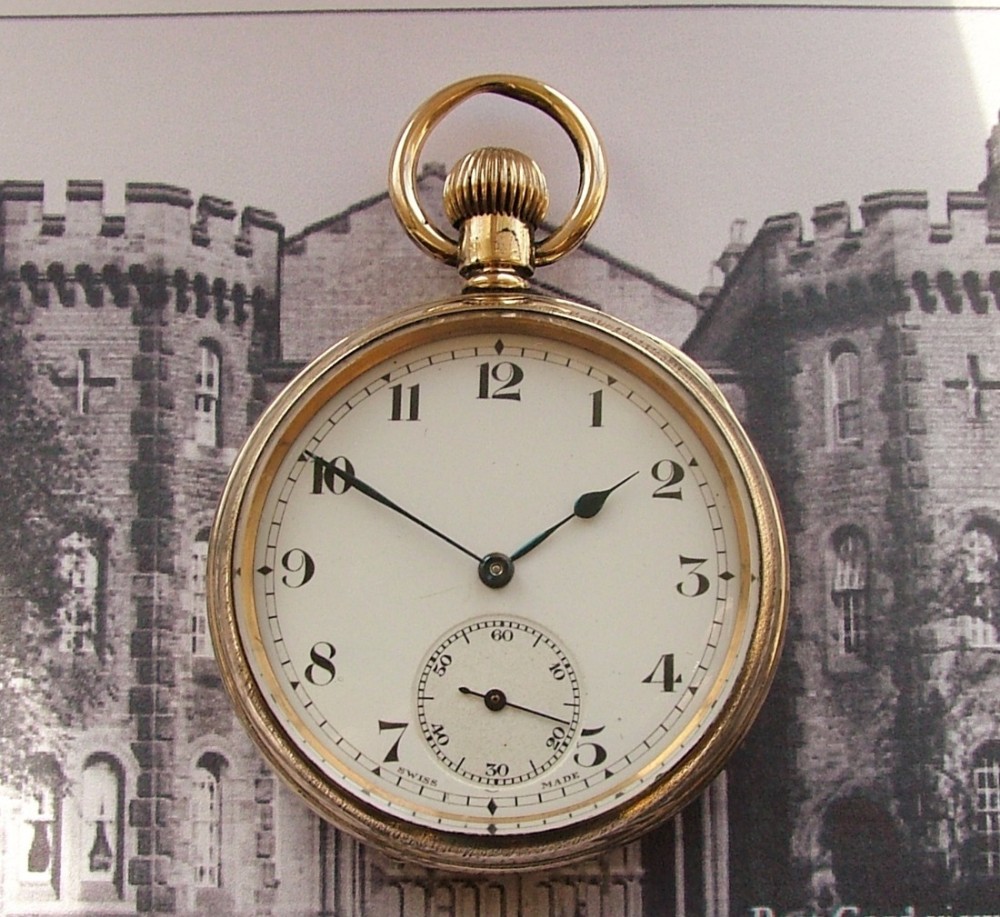 1920s Tacy pocket watch, Leeds Prison