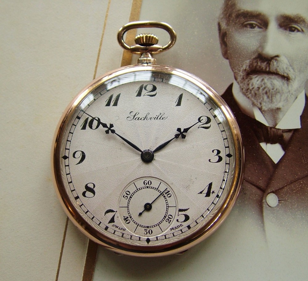 A handsome 1930s Sackville pocket watch