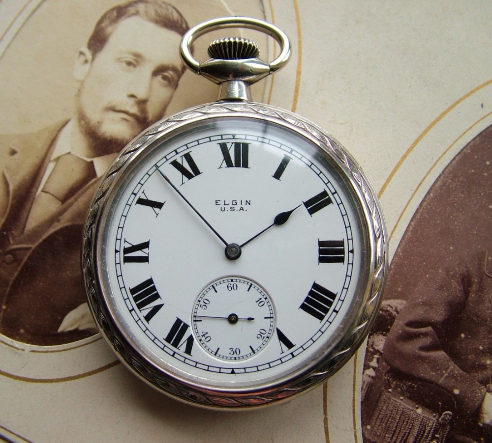 A 1943 Elgin pocket watch