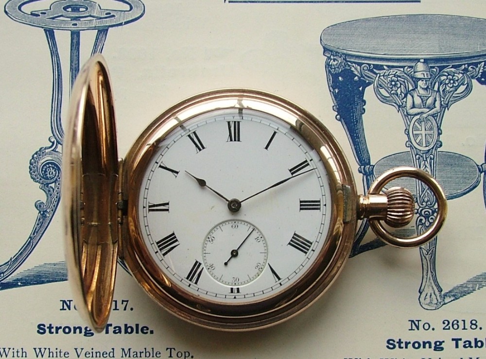 1903 Waltham Bond Street full hunter pocket watch