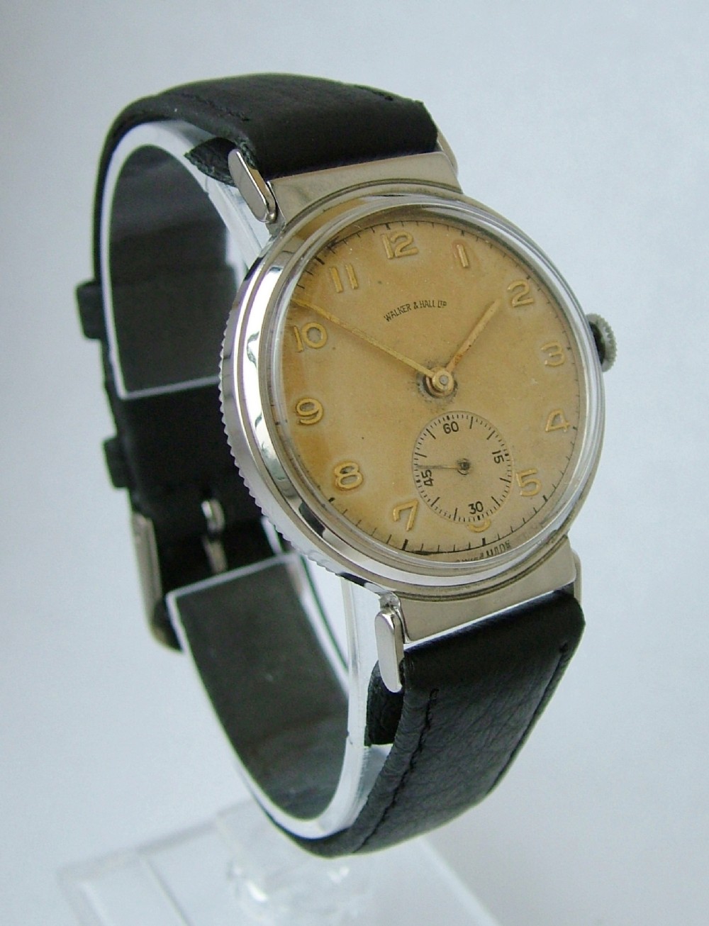 Gents 1950s wrist watch retailed by Walker & Hall