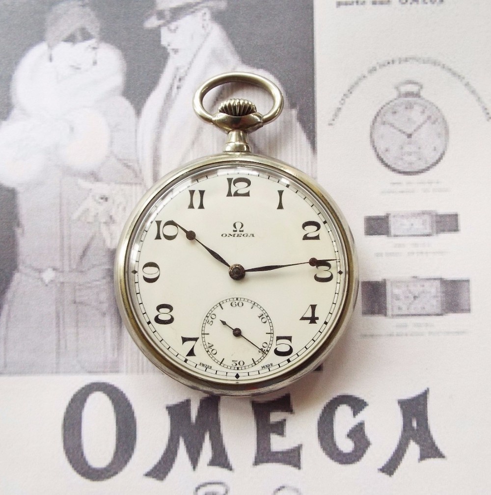 A 1920s Omega pocket watch