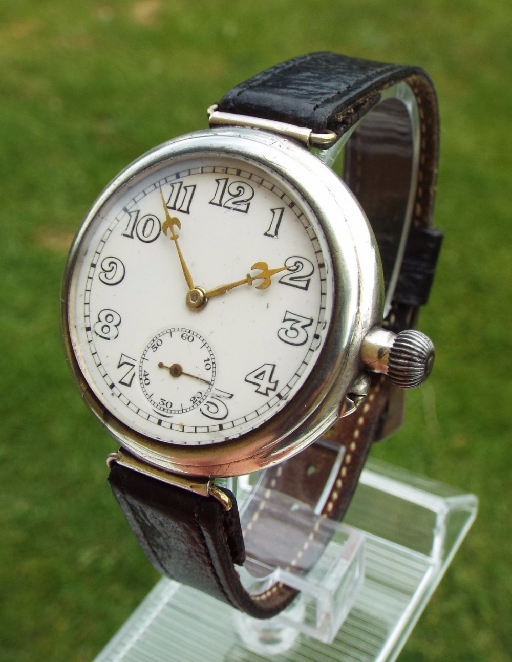 A gents silver Longines wrist watch, 1928