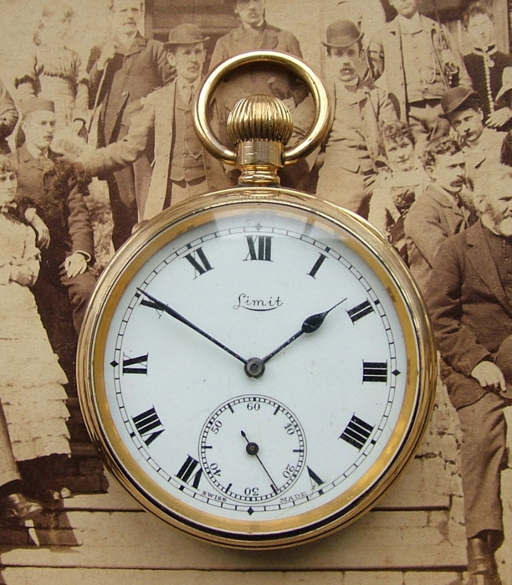 Antique 1920s Limit pocket watch.