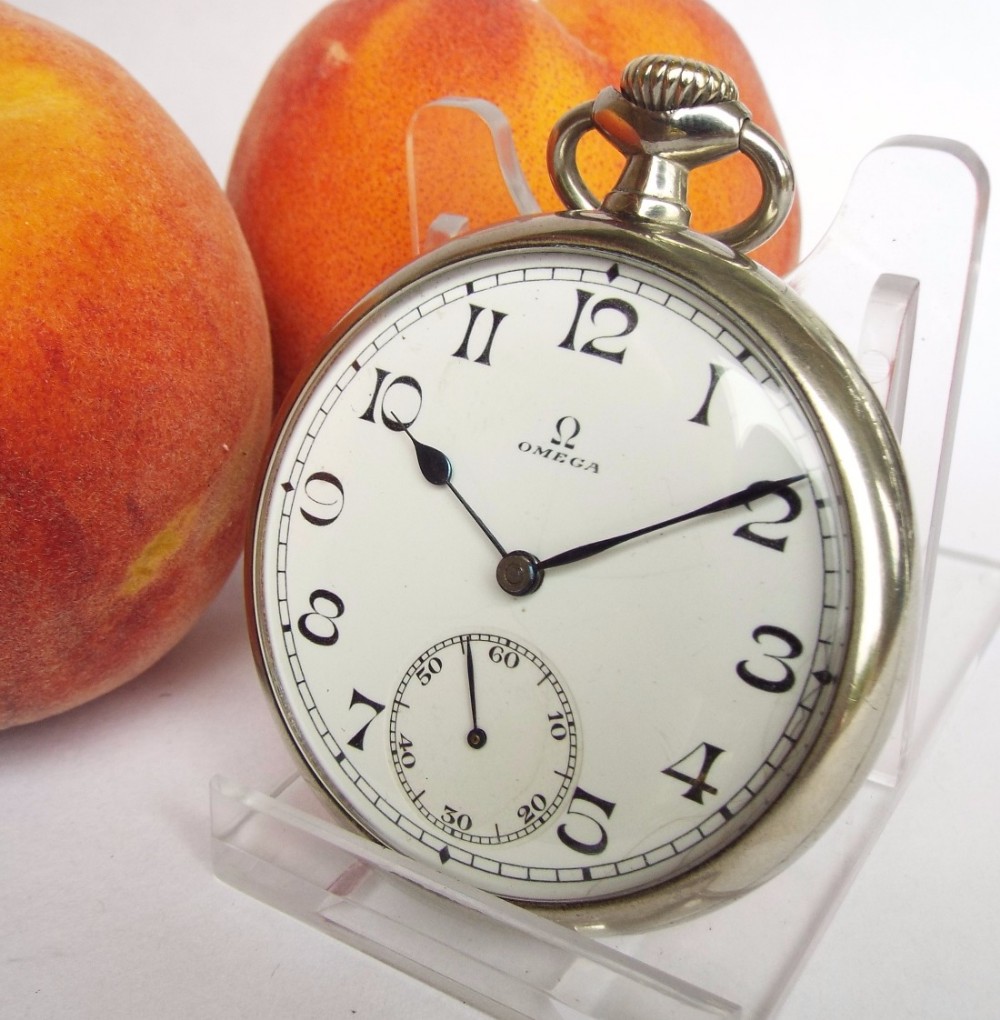 An early 1930s Omega pocket watch