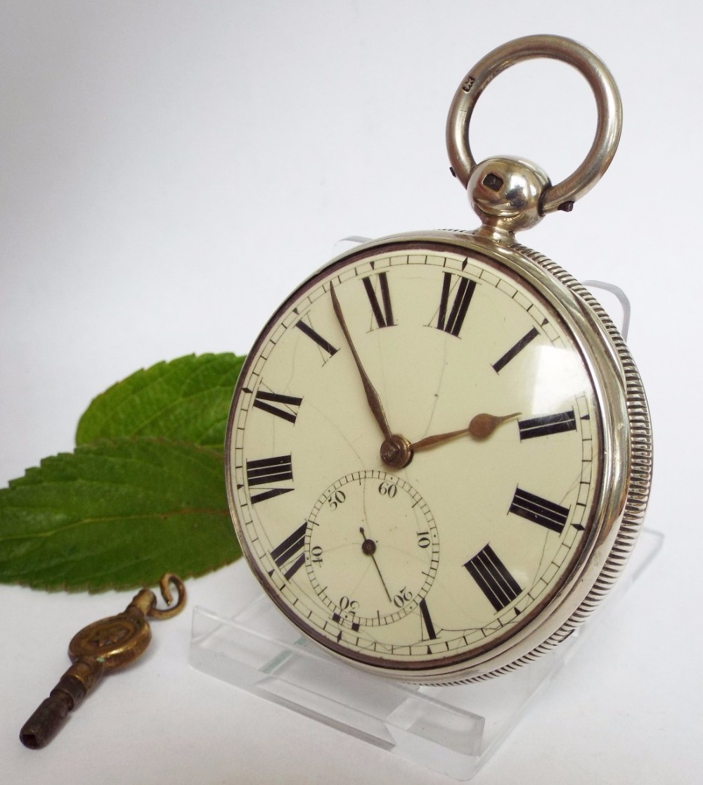 Antique silver doctor’s watch, 1824, James Blacow