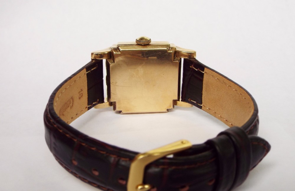 Gents Hampden wrist watch, circa 1950 View V
