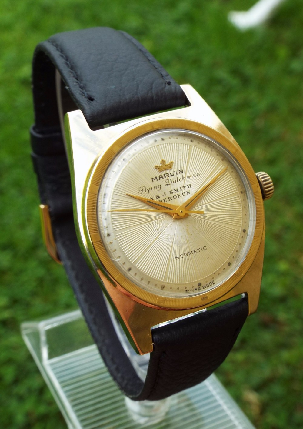 Marvin “Flying Dutchman” wrist watch, circa 1955