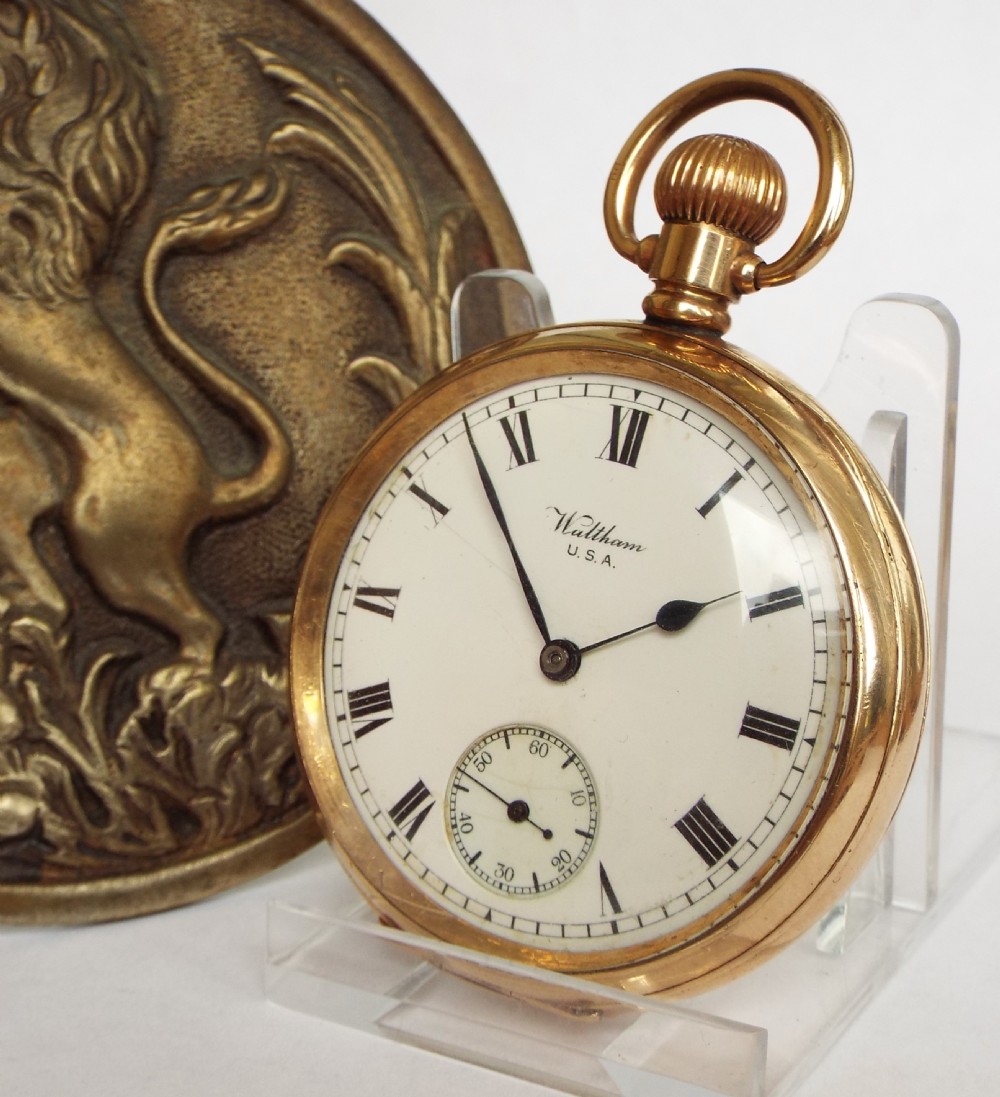 Great War Waltham pocket watch with history