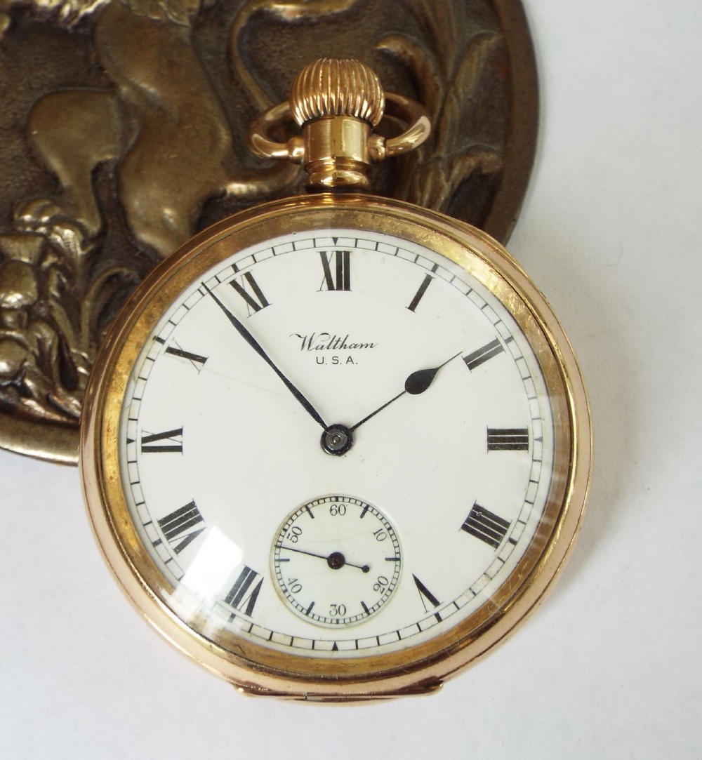 Great War Waltham pocket watch with history View II