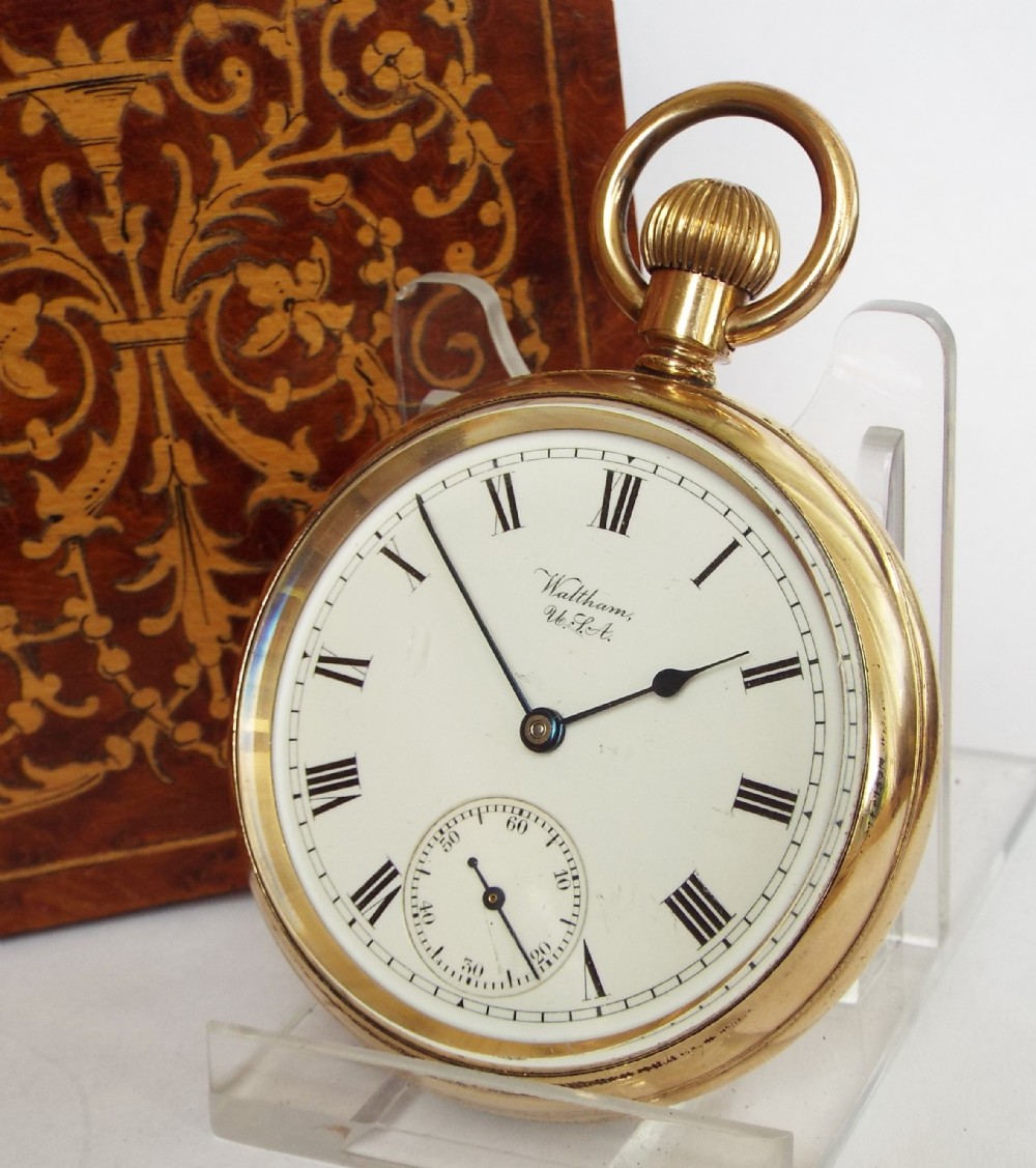 Waltham 'Bond Street' pocket watch with history