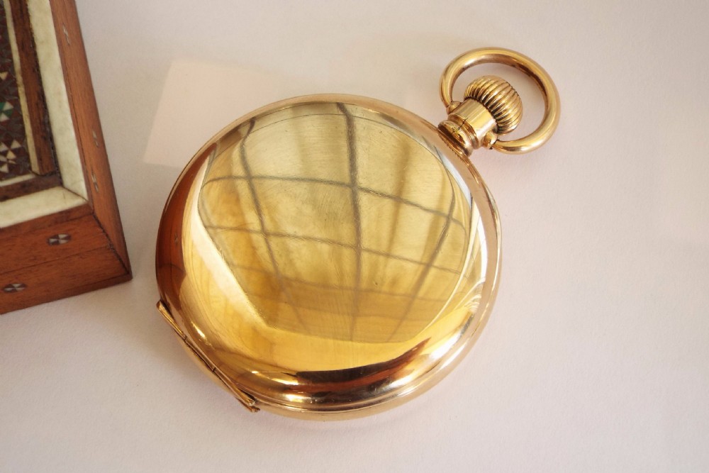 1930s Denco full hunter pocket watch View V